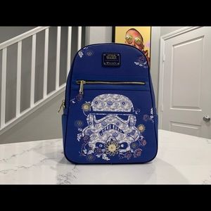 Storm Trooper Star Wars Loungefly backpack NEW